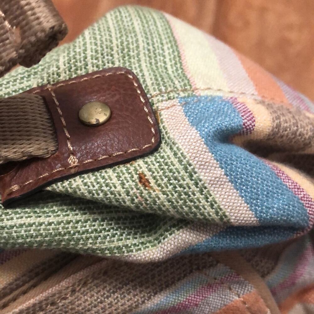 Fossil Multicolored Stripe Purse - image 8